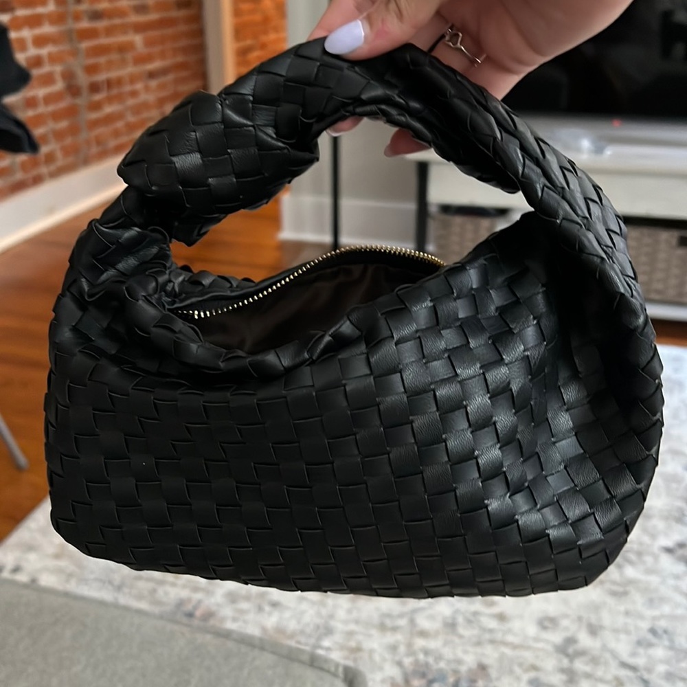 VICI Cross-Stitch Knotted Mini Bag